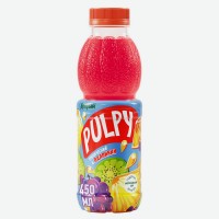 Напиток сокосодержащий   Pulpy   Тропический негазированный с мякотью, 0,45 л