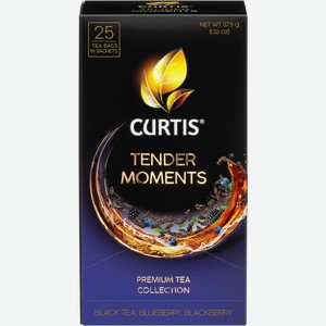 Чай черный Curtis Tender Moments Blueberry & blackberry 25пак