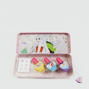 Игровой набор детской декоративной косметики для ногтей в пенале MARKWINS Princess 15 мл