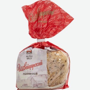 Хлеб пшеничный зерновой Пеко Швейцарский Alpin Brot, нарезка, 300 г