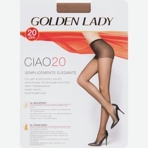 Колготки женские Golden Lady Ciao цвет: cognac / цвет загара, размер 2-S, 20 den