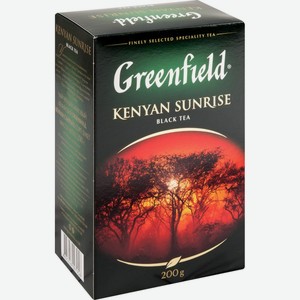 Чай чёрный Greenfield Kenyan Sunrise, 200 г