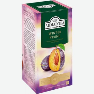 Чай чёрный Ahmad Tea Зимний чернослив, 25×1,5 г