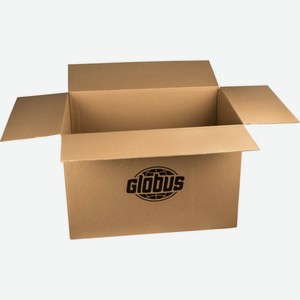 Коробка из гофрированного картона Глобус, 60×40×40 см