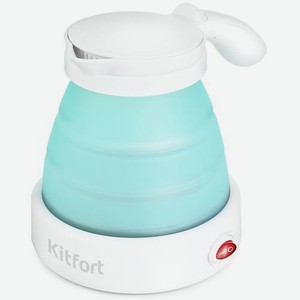 Чайник электрический KitFort КТ-667-2, 1150Вт, голубой