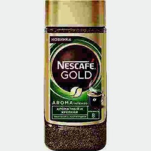 Кофе Растворимый С Добавлением Молотого Nescafe Gold Aroma 85г Стекло