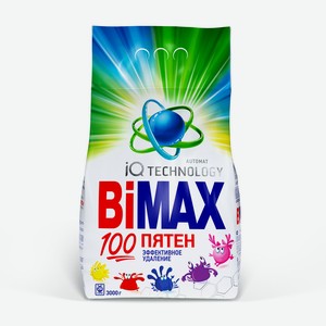 Средство д/стирки BiMax 100 пятен Автомат 3кг