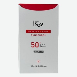 Солнцезащитный крем для лица UV Block Cream SPF50+ РА++++ 50мл