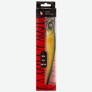 AZOR FISHING Воблер  Классик Минноу XL , 20,6гр, 145мм, 0-1,8м, 5 цветов