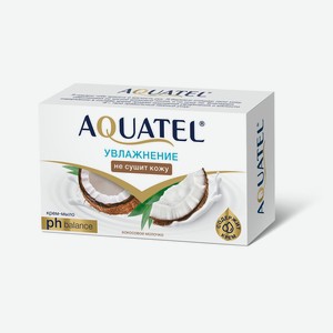 Мыло кусковое Aquatel Кокосовое молочко 90г