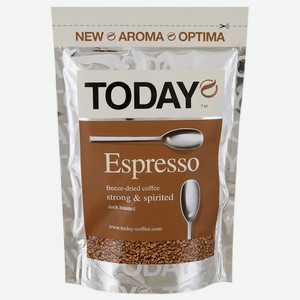 Кофе растворимый TODAY Espresso сублимированный 75г
