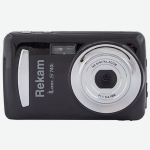 Фотоаппарат Rekam iLook S740i черный 2.4  720p
