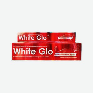 Зубная паста White Glo Профессиональный выбор, отбеливающая, 100 г
