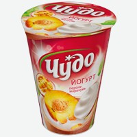Йогурт фруктовый   Чудо   Персик-Маракуйя 2,5%, 290 г