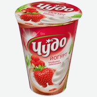 Йогурт фруктовый   Чудо   Клубника-Земляника 2,5%, 290 г