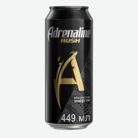 Энергетический напиток   Adrenaline   Rush, 0,449 л