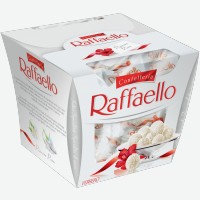 Конфеты   Raffaello   с цельным миндалем в кокосовой обсыпке, 150 г