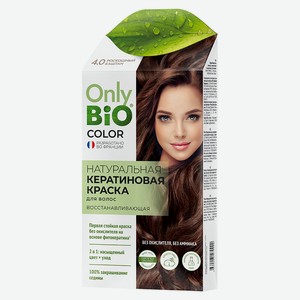 Краска для волос «Фитокосметик» Only Bio Color 4.0 Роскошный каштан