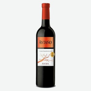 Вино Antano Tempranillo Rioja красное сухое Испания, 0,75 л
