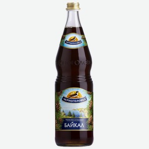 Напиток газированный Напитки из Черноголовки Байкал, 1 л, стеклянная бутылка