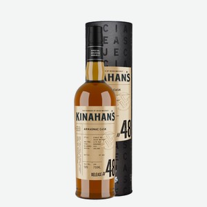 Виски Kinahans, Special Release Project, Armagnac Casc Release №48 0,7l gift pack