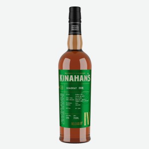 Виски Kinahans, Special Release Project, Quadrat № IV 0,7l gift pack