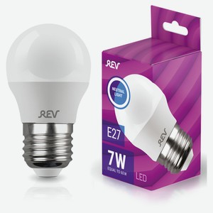 Лампа светодиодная Rev LED E27 7Вт 220V 4000К