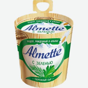 Творожный сыр Almette с зеленью 150 гр