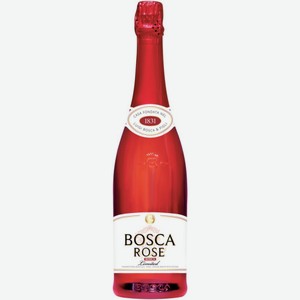 Игристое вино Напиток плодовый алкогольный газированный Bosca Rose Limited 0.75л