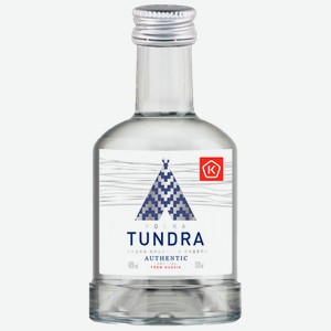 Водка Tundra Authentic 0.1л