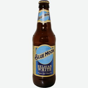 Светлое пиво Blue Moon 0.33л