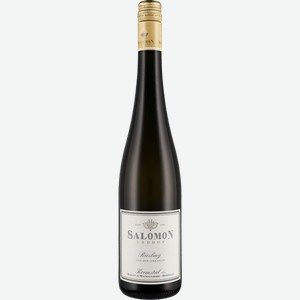 Вино Salomon Von den Terrassen Riesling White Dry 0.75л