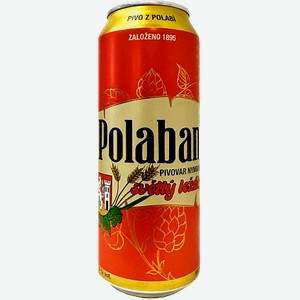 Светлое пиво Polaban Svetly Lezak 0.5л