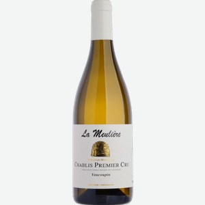 Вино Domaine de la Meuliere Chablis Premier Cru Voucoupin 0.75л