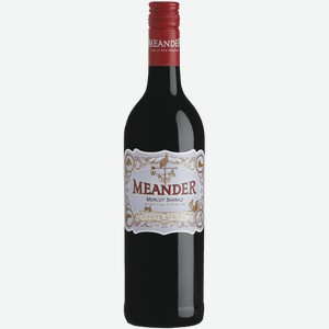 Вино Meander Merlot Shiraz 0.75л