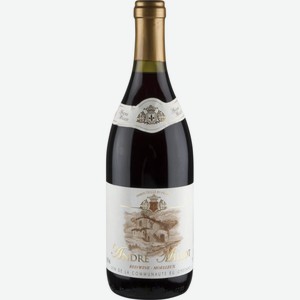 Вино Andre Millot Moelleux красное полусладкое 10,5 % алк., Франция, 0,75 л
