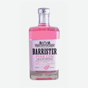 Джин Barrister Pink Gin 40%, 0.7 л