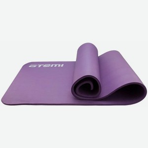 Коврик для йоги и фитнеса Atemi AYM05PL NBR 183x61x10 см фиолетовый