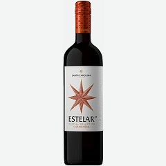 Вино ЭСТЕЛАР КАРМЕНЕР САНТА КАРОЛИНА, красное, сухое, 0.75л., 13,5%, Чили