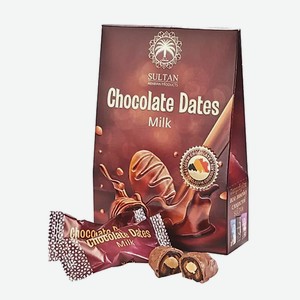 Финики С Миндалем В Шоколаде Sultan Chokolate Dates Milk 100гр