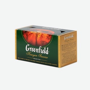 Чай GREENFIELD Kenyan Sunrise 25пак*2г