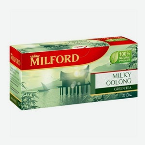 Чай зеленый Milford Milky Oolong в пакетиках 1,75 г х 20 шт