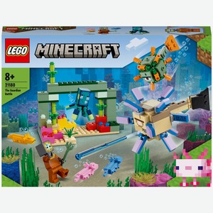 Конструктор Minecraft 21180 Битва со стражем Lego