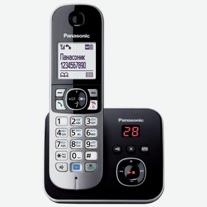 Радиотелефон KX-TG6821RUM Серый Panasonic
