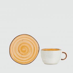 Чайная пара PROFF CUISINE Organic Fusion, Оранжевый 250 мл