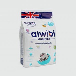 Трусики-подгузники 4-10кг AIWIBI AUSTRALIA Premium M 11 шт