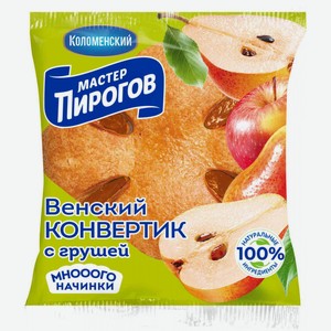 Конвертик Венский Мастер пирогов с грушей, 70 г