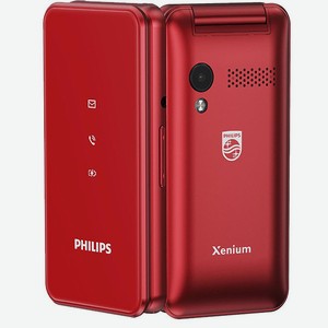 Телефон Xenium E2601 Red Philips