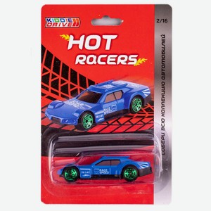 Игрушка транспортная из пластмассы для детей  Hot Racers , арт. 87005