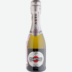 Вино игристое Martini Asti белое сладкое 7,5 % алк., Италия, 0,187 л